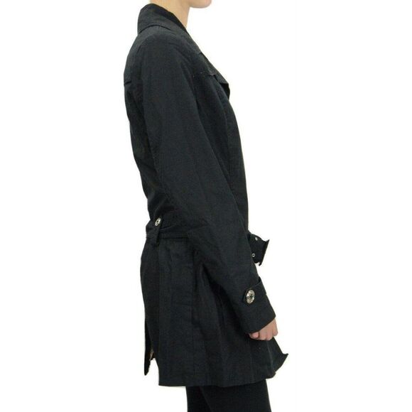 TWILLTWENTYTWO Twill Lara Cotton Coat Black Size S - Picture 2 of 4